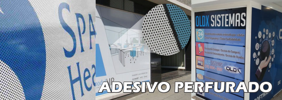 ADESIVO PERFURADO